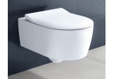 Wand-wc Villeroy&Boch Avento 530x370 bezrantowa wraz mit WC-Sitz mit Softclosing cienką, weiß