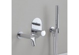 Komplett Dusch-Set Flaminia Fold Chrom, zur Wandmontage- sanitbuy.pl