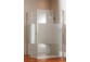 Drzwi prysznicowe Huppe Design 501 - składane, szer. 750 mm, z powłoką Anti-Plaque, profil chrom eloxal- sanitbuy.pl