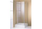 Drzwi prysznicowe Huppe Design 501 - skrzydłowe ze stałym segmentem 900 mm, szkło z powłoką Anti-Plaque- sanitbuy.pl