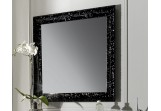Spiegel 100x100 cm Kerasan Retro, Rama silbern