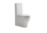 Becken Tiefspül- WC, stehend Galassia Eden weiß, 53 x 36 x 42 cm, Abfluss uniwersalny- sanitbuy.pl