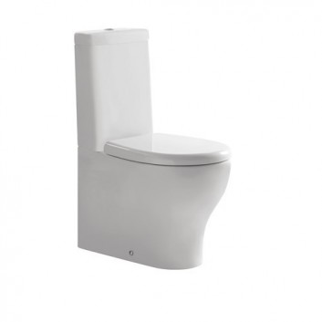 Becken Tiefspül- WC, stehend Galassia Eden weiß, 53 x 36 x 42 cm, Abfluss uniwersalny- sanitbuy.pl