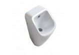 Urinal z rozpryskiwaczem wody Galassia MEG11 weiß, Zulauf von hinten, Abfluss poziomy- sanitbuy.pl