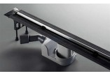 Viega Advantix Vario SR2 komplett Ablaufrinne (Gehäuse 7 cm + Rost) - Stahl błyszcząca