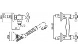 Wand-brausearmatur Paffoni Iris- sanitbuy.pl