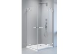 Radaway Arta KDD II Teil rechts 80cm Glas transparent