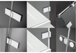Tür wnękowe Radaway Arta DWJ I 70cm x 200cm links Chrom, Glas transparent- sanitbuy.pl