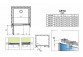 Tür Dusch- 100cm x 200cm mit Festwand links Radaway Arta DWS- sanitbuy.pl